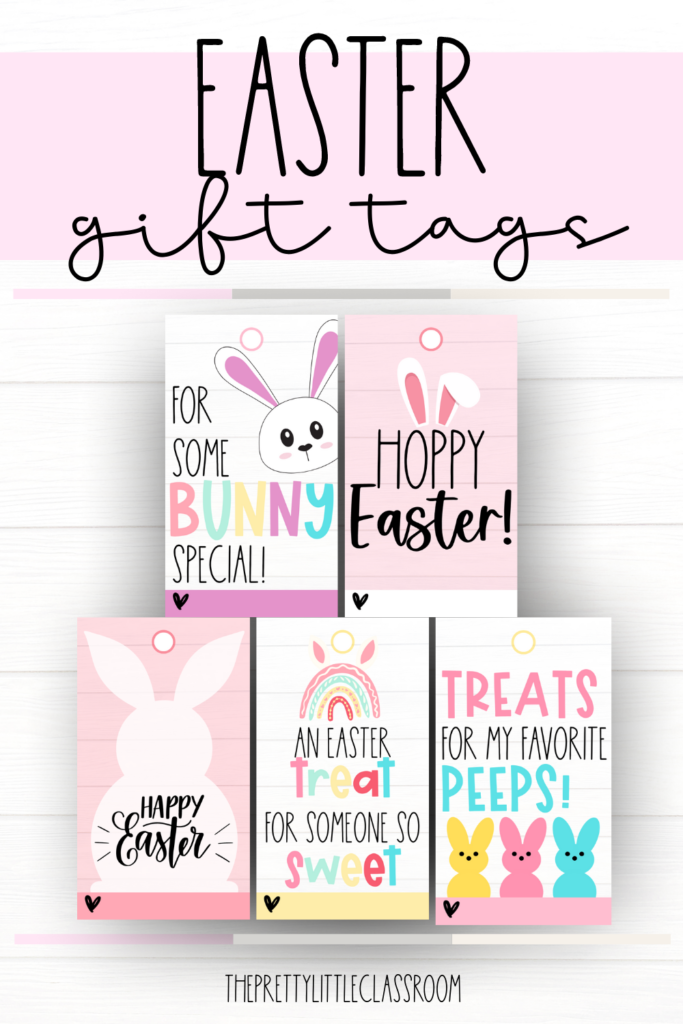 Cute Easter Gift Tags