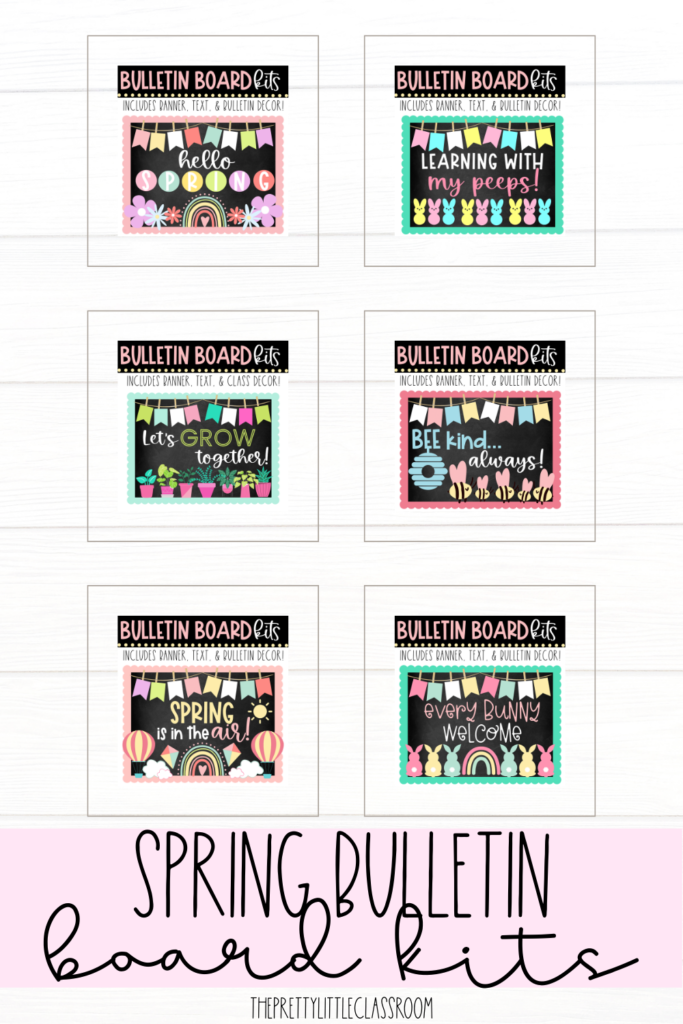 Spring Bulletin Board Kits