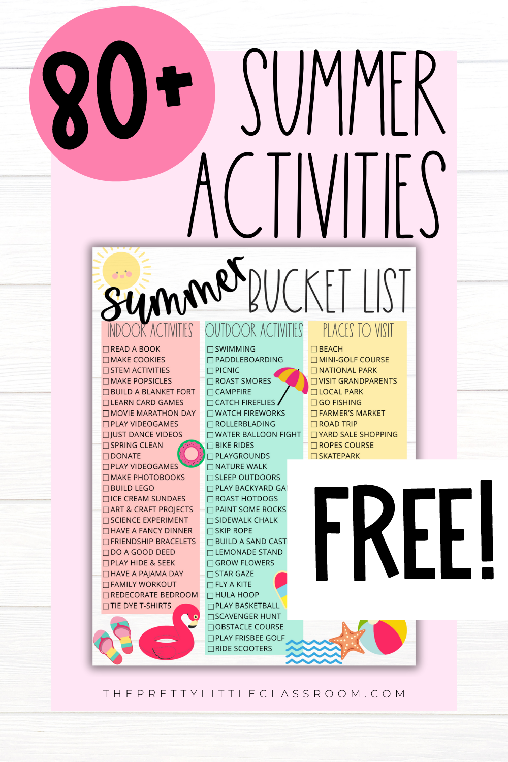 Summer Bucket List