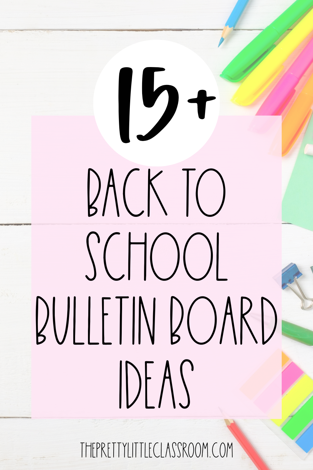 Back to School Bulletin Board Kits