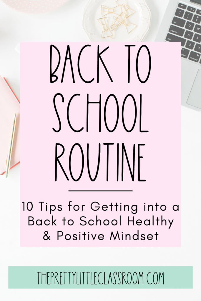 Back to School Routine Tips